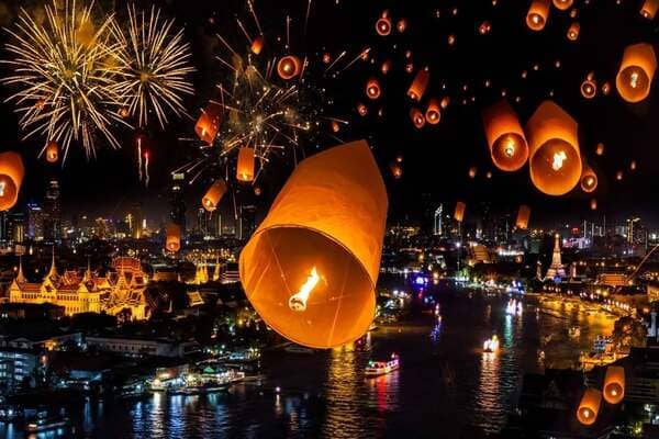 LỄ HỘI ĐÈN TRỜI YI PENG 2026 – BIỂN ĐÈN LUNG LINH GIỮA BẦU TRỜI CHIANG MAI