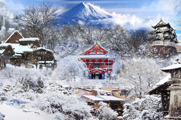 Cung đường vàng mùa đông: OSAKA – KOBE – YAMANASHI - TOKYO